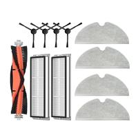 DEMUR For Xiaomi Mijia 1C 1T For Mi Robot Vacuum Mop Dreame F9 Hepa Filter Main Side Brush Mop Cloth Robotic Vacuum Cleaner Accessories Vacuum Brushes (Size : 11pcs)