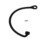 DEMUR Oil Fuel Cap Tank Cover Line For Porsche Cayenne Accessories 911 Macan 718 997 Boxster 996 944 986 958 992 987 Taycan Panamera Fuel Cap Line (Size : Bent Rope)