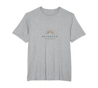 Demure Reserved Radiance | Elegant Sunburst Art T-Shirt, Men's Big and Tall, Heather Grey, 4X Tall