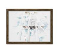 Demuth Bermuda No2 Schooner Painting Large Framed Art Print Poster Wall Decor 18x24 in