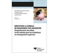Démystifier la formule de financement des universités: Compréhension des effets et des intérêts pour les institutions en enseignement supérieur