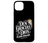 Den Gracias en Todo Tesalonicenses 5:18 Spanish Bible Verse Case for iPhone 15 Plus