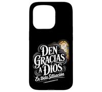 Den Gracias en Todo Tesalonicenses 5:18 Spanish Bible Verse Case for iPhone 15 Pro