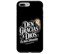 Den Gracias en Todo Tesalonicenses 5:18 Spanish Bible Verse Case for iPhone 7 Plus/8 Plus