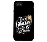Den Gracias en Todo Tesalonicenses 5:18 Spanish Bible Verse Case for iPhone SE (2020) / 7/8