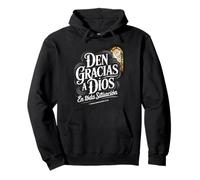 Den Gracias en Todo Tesalonicenses 5:18 Spanish Bible Verse Pullover Hoodie