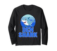Den Shark Family Reunion Squad First Last Name Long Sleeve T-Shirt