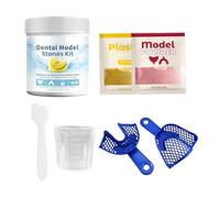 Den-tal Impression Trays - Mould Den-tal Impression | Silicone Putty Hydrophilic - 2.83x0.75x4.06inches, About 220g, Clearly Presents The Outline And Basic Shape Of Teeth, Basic Model Carrier Tools