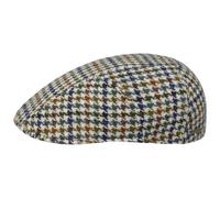 Denaby Harris Tweed Flat Cap by Stetson