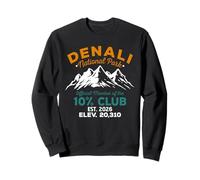 Denali 10 Percent Club Hiking Adventure Est 2026 Sweatshirt