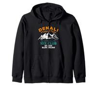 Denali 10 Percent Club Hiking Adventure Est 2026 Zip Hoodie