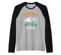 Denali 30 Percent Club Est 2026 Hiking Adventure Raglan Baseball Tee