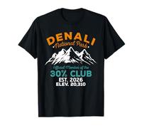 Denali 30 Percent Club Est 2026 Hiking Adventure T-Shirt