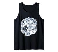 Denali Alaska Bigfoot Sasquatch Summit Team Mountain Hiking Tank Top