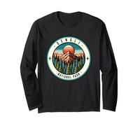 Denali Alaska Mountains Summer Family Trip Long Sleeve T-Shirt