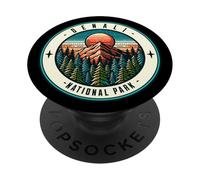 Denali Alaska Mountains Summer Family Trip PopSockets Adhesive PopGrip