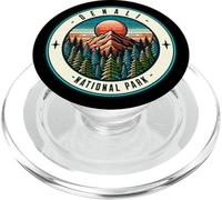 Denali Alaska Mountains Summer Family Trip PopSockets PopGrip for MagSafe