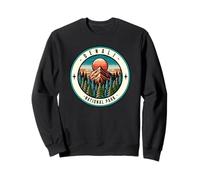 Denali Alaska Mountains Summer Family Trip Sweatshirt