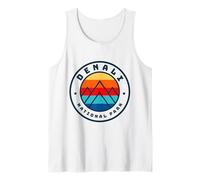 Denali Alaska Mountains Summer Family Trip Tank Top