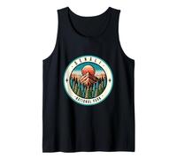 Denali Alaska Mountains Summer Family Trip Tank Top