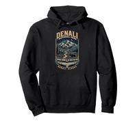 Denali National Park Alaska 30% Club Moose Mountains Pullover Hoodie