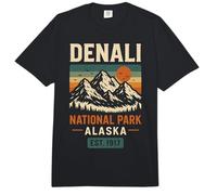 Denali National Park Alaska Est 1917 Comfort Colors Adult Heavyweight T-Shirt