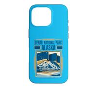 Denali National Park Alaska Mountain Landscape Travel Art Case for iPhone 16 Pro