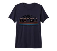 Denali National Park Alaska Mountains Hiking Premium T-Shirt