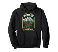Denali National Park Alaska Pullover Hoodie