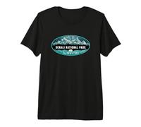 Denali National Park Alaska USA Hiking Camping Backpacking Premium T-Shirt
