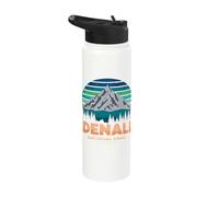 Denali National Park Est 1917 Mountain Stainless Steel Insulated Water Bottle