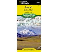 Denali National Park Map: Trails Illustrated National Parks (National Geographic Trails Illustrated Map)