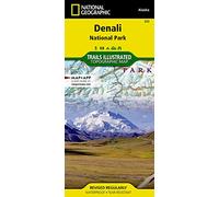 Denali National Park Map: Trails Illustrated National Parks (National Geographic Trails Illustrated Map)
