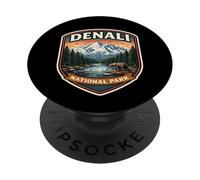 Denali National Park Souvenir Memorabilia Visitor Alaska PopSockets Adhesive PopGrip