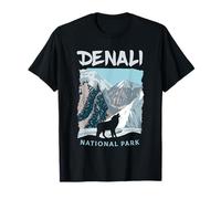 Denali National Park US Wolf Alaska Wolves T-Shirt