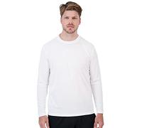 Denali Performance Men’s Teaser UPF 50+ ProtectUV Mega Solar Long Sleeve T-Shirt - white - Large