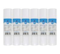 Denali Pure 6-Pack Replacement for Aqua Pure AP101T Polypropylene Sediment Filter - Universal 10-inch 5-Micron Cartridge for Aqua Pure AP101T Whole House Water Filter Brand