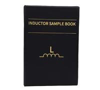 Denash 0402,Inductor Sample Book, Multilayer Chip Inductor Assortment Kit for Prototyping and Repair, 50 Inductors with Book Style Design, Easy Reference, Ideal for Engineers, Students