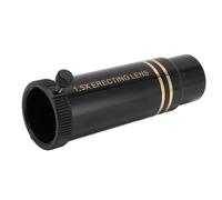 Denash 1.25 Inch 1.5X Erecting Eyepiece, Corrects Reverse Image to Positive Direction with Fixation Screw, for Reflector Telescope Wide Field Astronomical Observation