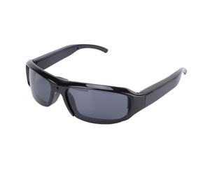Denash 1080P Camera Sunglasses, Anti Shake Wide Angle Lens Sports Action Camera Glasses with Single Click Photo Double Click Video, for First Person Perspective Cycling