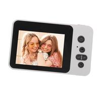 Denash 1080P Digital Camera with 12MP & Auto Focus, 2.4 Dual Lens Compact Camera for Selfie/Vlog, Portable Travel Photography Camera (White)