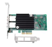 Denash 10GbE PCIE Network Card, X550AT2 Controller Dual RJ45 Port 2.5GbE 5GbE 10GbE Ethernet Adapter, with SR IOV Multi OS Support, for VMware Data Center