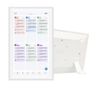 Denash 15.6 Inch Smart Digital Calendar, Interactive Touchscreen Wall Desk Mount Smart Family Planner, Electronic Calendar Chore Chart (UK Plug 100-240V)