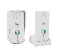 Denash 2 Way Intercom Doorbell, Wireless Doorbell System with IP54, 5 Volume Levels, 1000mAh Battery, for Home Business