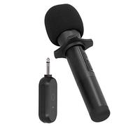 Denash 20 Channels Wireless Microphone Speaker Microphone Portable UF8 for Sales Language Business Discussions KTV (Black)