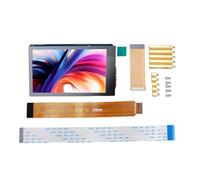 Denash 3.5 Inch DSI LCD Touch Screen for 5 -Point Capacitive Touchscreen 480x800 Resolution with Tempered Glass Screen for CM5 4B CM4 3B+