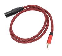 Denash 3.5 Mm Masculine in the XLR Microphone Cable -Professional Hifi Sound Cable for Telephip Tablet Studio 3.3FT