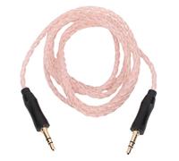 Denash 3.5mm Cable Fit for WH 1000XM6, Male to Male Headphone Cable, Gold Plated OFC Core, 4.3ft PVC Anti, for All 3.5mm Headphones