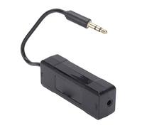 Denash 3.5mm Ground Loop Noise Isolator, Eliminate Buzzing Hiss Interference, with 3.5mm Stereo Jack, for Car Audio Home Stereo System Smartphone Tablet MP3 Player