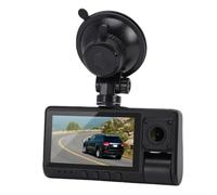 Denash 3 Channel Dash Cam, 1080P HD Front Rear Inside Car Camera with Wide Angle Night WiFi 3 Inch Screen, for Vehicle Driving Recorder DVR